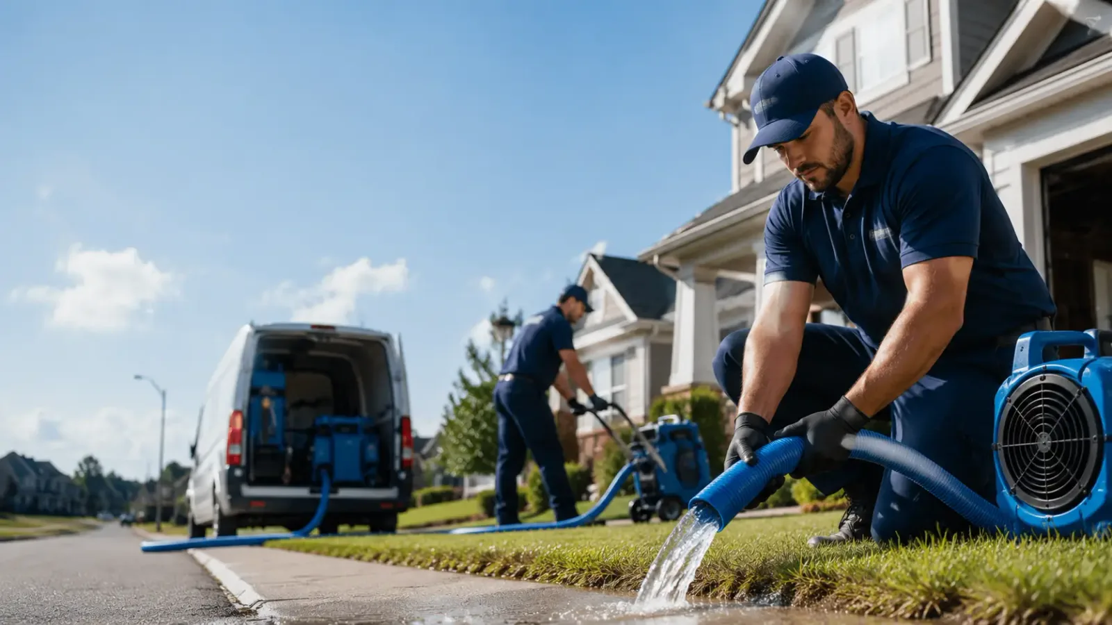 Flood Damage Restoration in Big Pool, MD